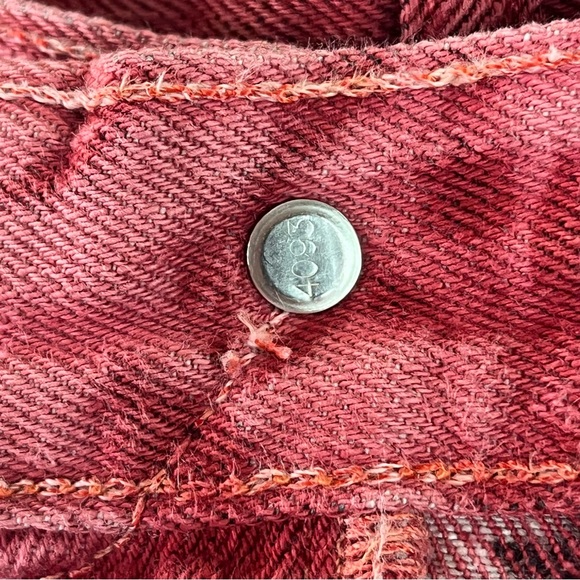 GoodTreasures Damage Control Reverse Tie Dye Vintage 501xx Buttonfly Jeans 33x32 - Picture 5 of 16